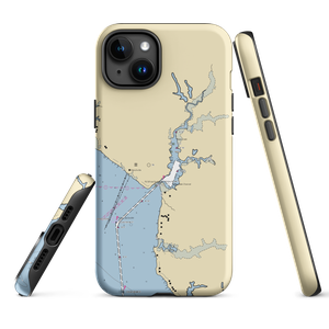 Warwick Yacht & Country Club (Newport News, VA) NOAA Chart  Tough iPhone Case