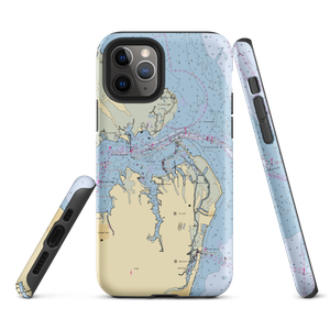 Dandy Haven Marina (Hampton, VA) NOAA Chart  Tough iPhone Case