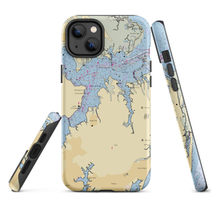 Langley Marina (Hampton, VA) NOAA Chart  Tough iPhone Case