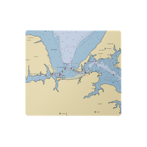 Narrows Marina (Bohannon, VA) NOAA Chart  Gaming Mouse Pad