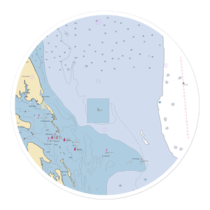 Morningstar Marinas - Gwynn's Island (Bohannon, VA) NOAA Chart Sticker