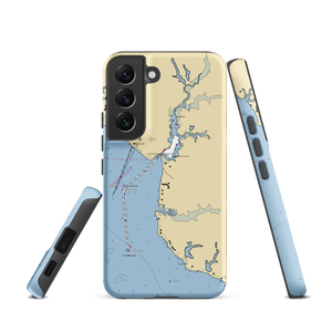 James River Marina (Newport News, VA) NOAA Chart Samsung Phone Case