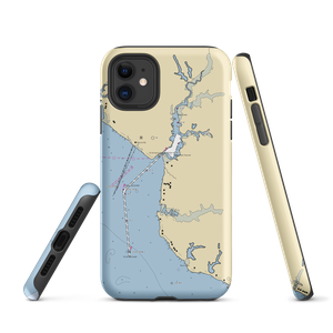 James River Marina (Newport News, VA) NOAA Chart  Tough iPhone Case