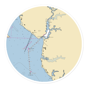 James River Marina (Newport News, VA) NOAA Chart Sticker