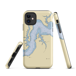 Ginney Point Marina (Hartfield, VA) NOAA Chart  Tough iPhone Case