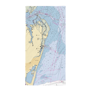 Southall Landings Marina (Hampton, VA) NOAA Chart Towel