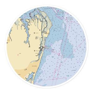 Southall Landings Marina (Hampton, VA) NOAA Chart Sticker