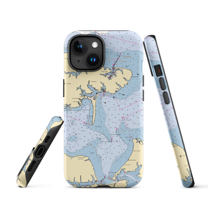 Porpoise Cove Marina (Deltaville, VA) NOAA Chart  Tough iPhone Case