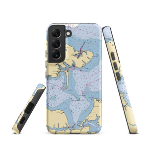 Chesapeake Boat Works (Deltaville, VA) NOAA Chart Samsung Phone Case