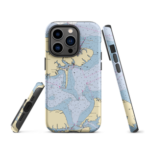 Chesapeake Boat Works (Deltaville, VA) NOAA Chart  Tough iPhone Case