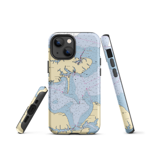 Chesapeake Boat Works (Deltaville, VA) NOAA Chart  Tough iPhone Case