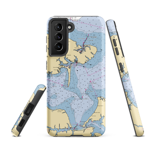 Fishing Bay Marina (Deltaville, VA) NOAA Chart Samsung Phone Case