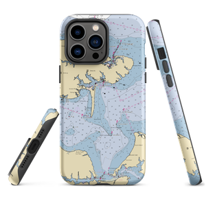 Little Snug Harbor Marina (Deltaville, VA) NOAA Chart  Tough iPhone Case