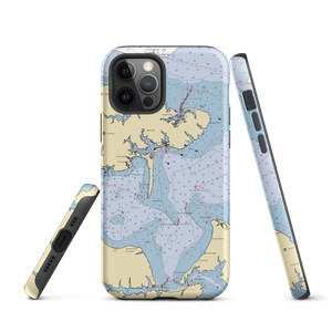 Little Snug Harbor Marina (Deltaville, VA) NOAA Chart  Tough iPhone Case