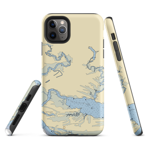 Jamestown Marina (Jamestown, VA) NOAA Chart  Tough iPhone Case