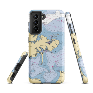 Deltaville Marina (Deltaville, VA) NOAA Chart Samsung Phone Case