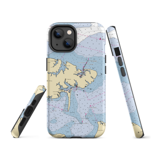 Deltaville Marina (Deltaville, VA) NOAA Chart  Tough iPhone Case