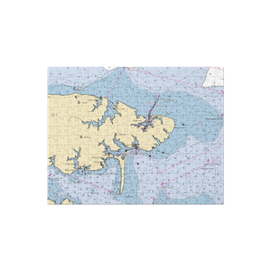 Deltaville Marina (Deltaville, VA) NOAA Chart Jigsaw Puzzle