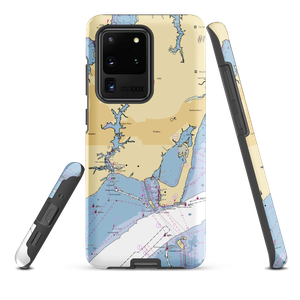 Custom House Marina (Hampton, VA) NOAA Chart Samsung Phone Case