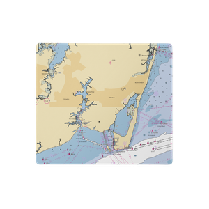 Custom House Marina (Hampton, VA) NOAA Chart  Gaming Mouse Pad