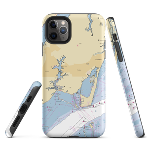 The Batten Pocket (Hampton, VA) NOAA Chart  Tough iPhone Case