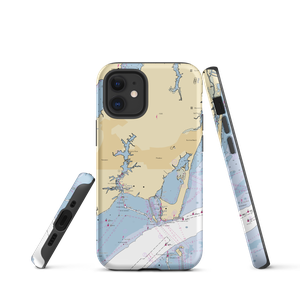 The Batten Pocket (Hampton, VA) NOAA Chart  Tough iPhone Case