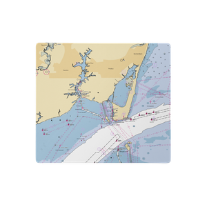 Hampton Marina and Dry Storage (Hampton, VA) NOAA Chart  Gaming Mouse Pad