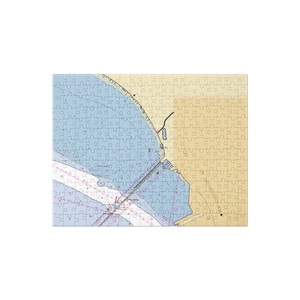 Leeward Municipal Marina (Newport News, VA) NOAA Chart Jigsaw Puzzle