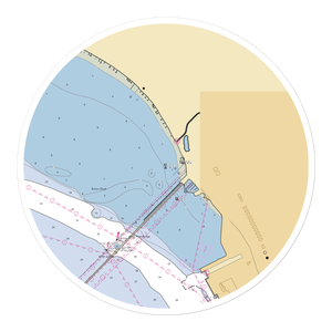 Leeward Municipal Marina (Newport News, VA) NOAA Chart Sticker