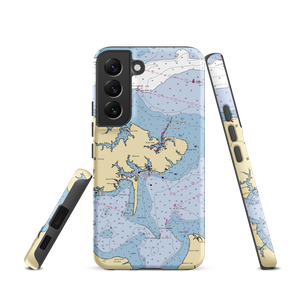 Chesapeake Cove Marina (Deltaville, VA) NOAA Chart Samsung Phone Case