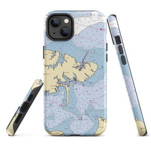 J & M Marina (Deltaville, VA) NOAA Chart  Tough iPhone Case