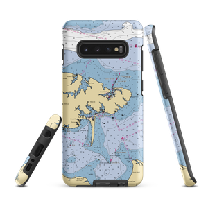 Norton's Yacht Sales and Marina (Deltaville, VA) NOAA Chart Samsung Phone Case