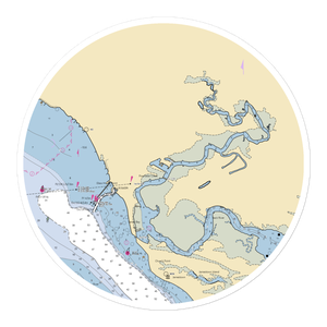 James City County Marina (Jamestown, VA) NOAA Chart Sticker