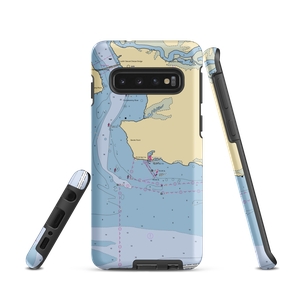 Two Rivers Yacht Club (Jamestown, VA) NOAA Chart Samsung Phone Case