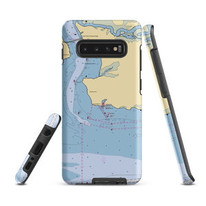 Two Rivers Yacht Club (Jamestown, VA) NOAA Chart Samsung Phone Case