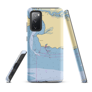 Two Rivers Yacht Club (Jamestown, VA) NOAA Chart Samsung Phone Case