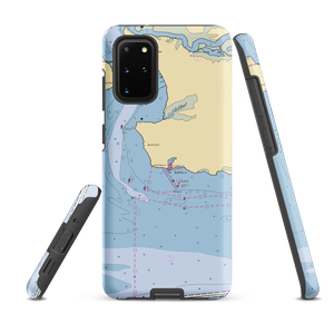 Two Rivers Yacht Club (Jamestown, VA) NOAA Chart Samsung Phone Case