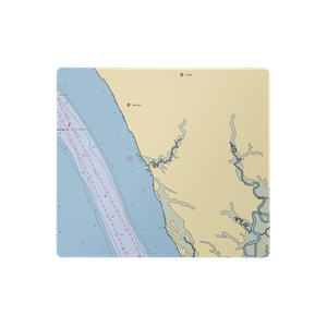 Tuckers Boat Rental & Storage LLC (Shacklefords, VA) NOAA Chart  Gaming Mouse Pad