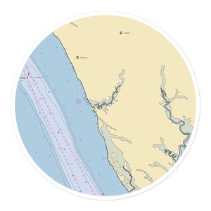 Tuckers Boat Rental & Storage LLC (Shacklefords, VA) NOAA Chart Sticker