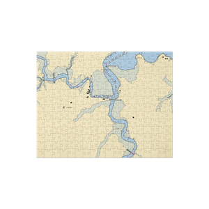 Smithfield Station (Smithfield, VA) NOAA Chart Jigsaw Puzzle