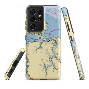 Gatling Pointe Yacht Club (Battery Park, VA) NOAA Chart Samsung Phone Case