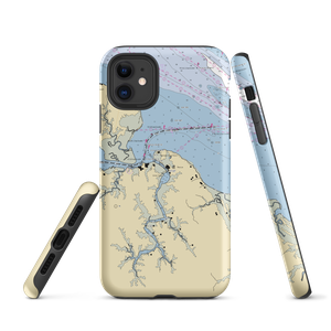 Brown's Marina (Rescue, VA) NOAA Chart  Tough iPhone Case