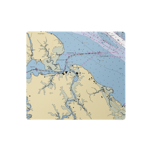 Brown's Marina (Rescue, VA) NOAA Chart  Gaming Mouse Pad