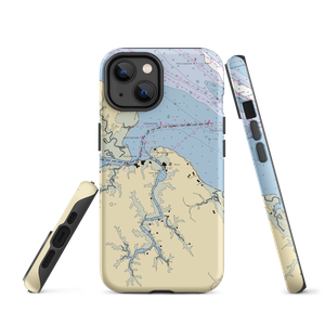 Rescue Yacht Basin (Rescue, VA) NOAA Chart  Tough iPhone Case