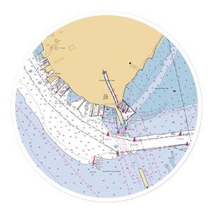 Fairlead Boat Works (Newport News, VA) NOAA Chart Sticker