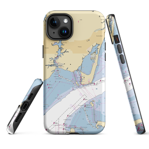 Old Point Comfort Marina (Fort Monroe, VA) NOAA Chart  Tough iPhone Case