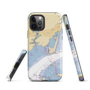 Old Point Comfort Marina (Fort Monroe, VA) NOAA Chart  Tough iPhone Case