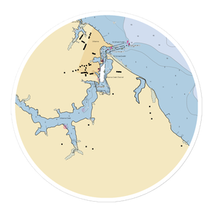 Urbanna Harbor Marina (Urbanna, VA) NOAA Chart Sticker