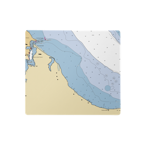 The Boatyard at Christchurch (Urbanna, VA) NOAA Chart  Gaming Mouse Pad