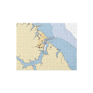 Urbanna Yachting Center (Urbanna, VA) NOAA Chart Jigsaw Puzzle